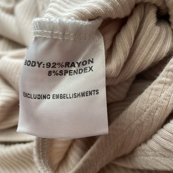 Princess Polly xx beige bodysuit - Picture 5 of 5